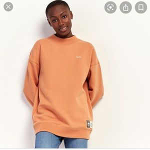 Roots cloud mockneck sweater, sz M